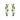 ted baker perial: pebble stone statement drop earrings gold tone, green