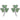 Shamrock Stud Earrings With Green Cubic zirconia | Celtic Designs