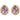 Pink Amethyst Teardrop Earrings | House of Lor