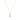 aquaforte i bicolore necklace with pave' cubic zirconia