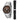 maserati sfida 41mm chronograph choco dial stainless steel bracelet with black strap gift set