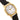 lorus quartz ladies gold plated white dial strap watch