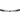 sector ceramic bracelet black ceramic & anchor 22cm